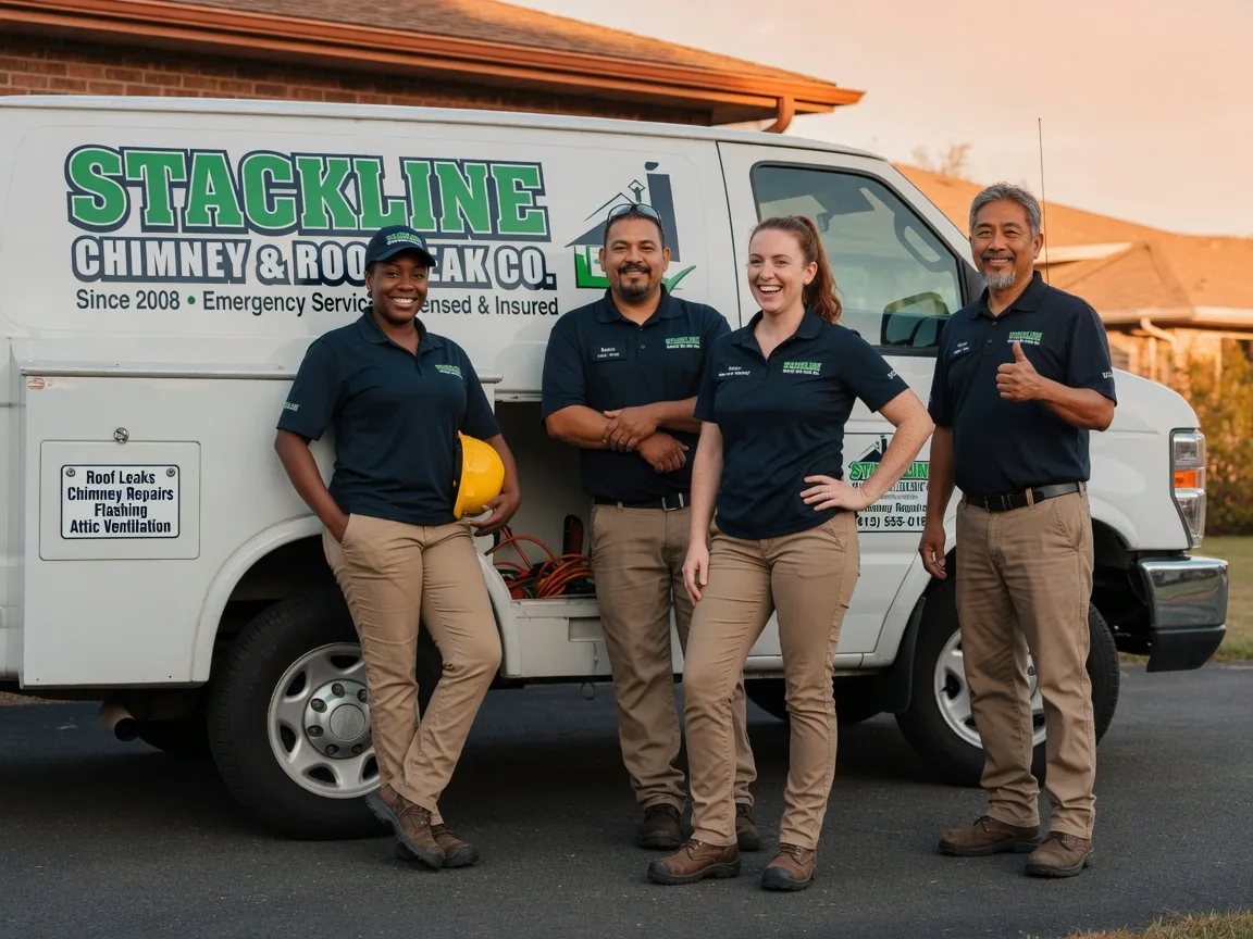 Chimney flashing repair company in Muir, MI
